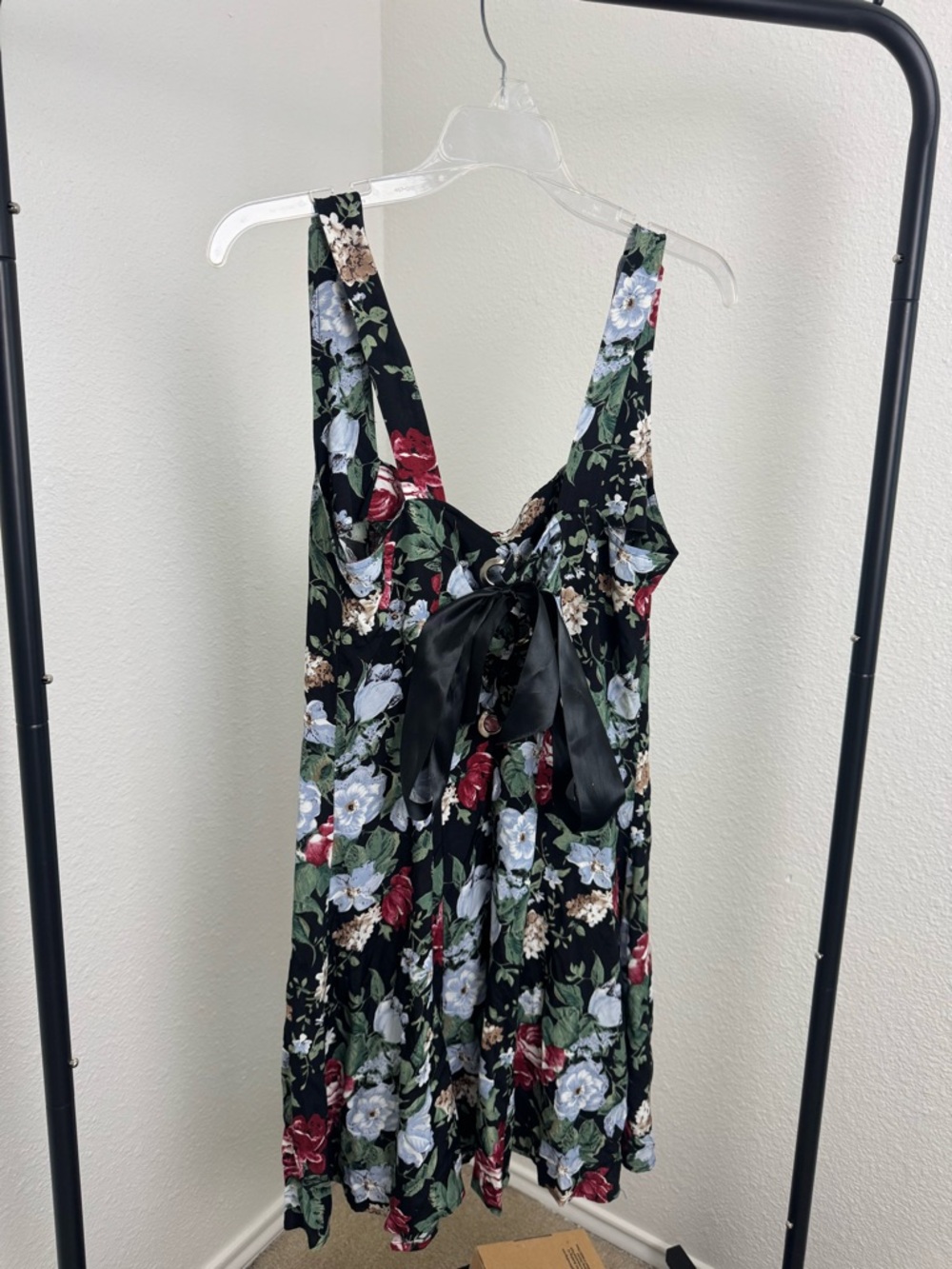 Vintage 80s Colourful Floral Dress